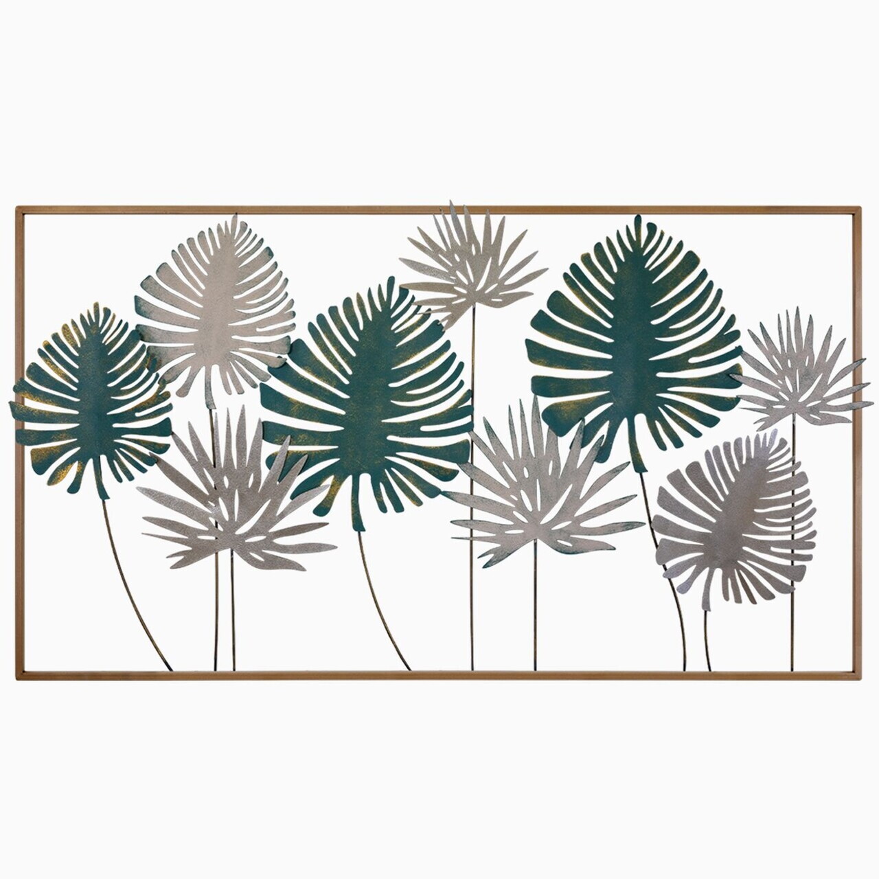 Decoratiune de perete, Rıpkı, Metal, Grosime: 0,6 mm, Multicolor — imaginea 6