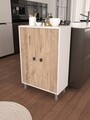 Dulap multifunctional, Estella, Melo, Pin Atlantic / Alb