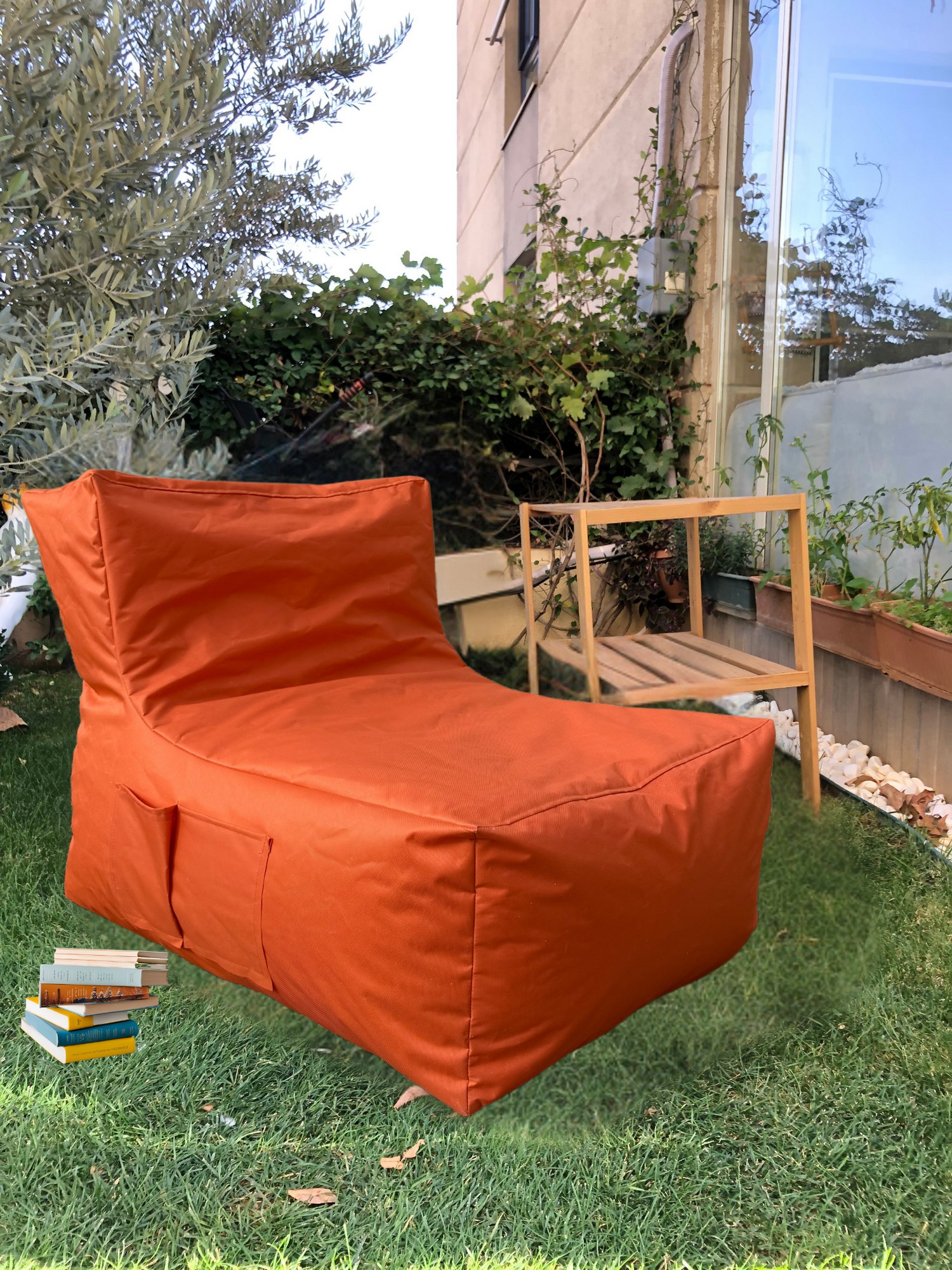Bean Bag, Atelier del Sofa, 535PFT1206, Poliester, Portocaliu