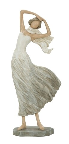Decoratiune Woman Fashion, Mauro Ferretti, 33.5 cm, polirasina