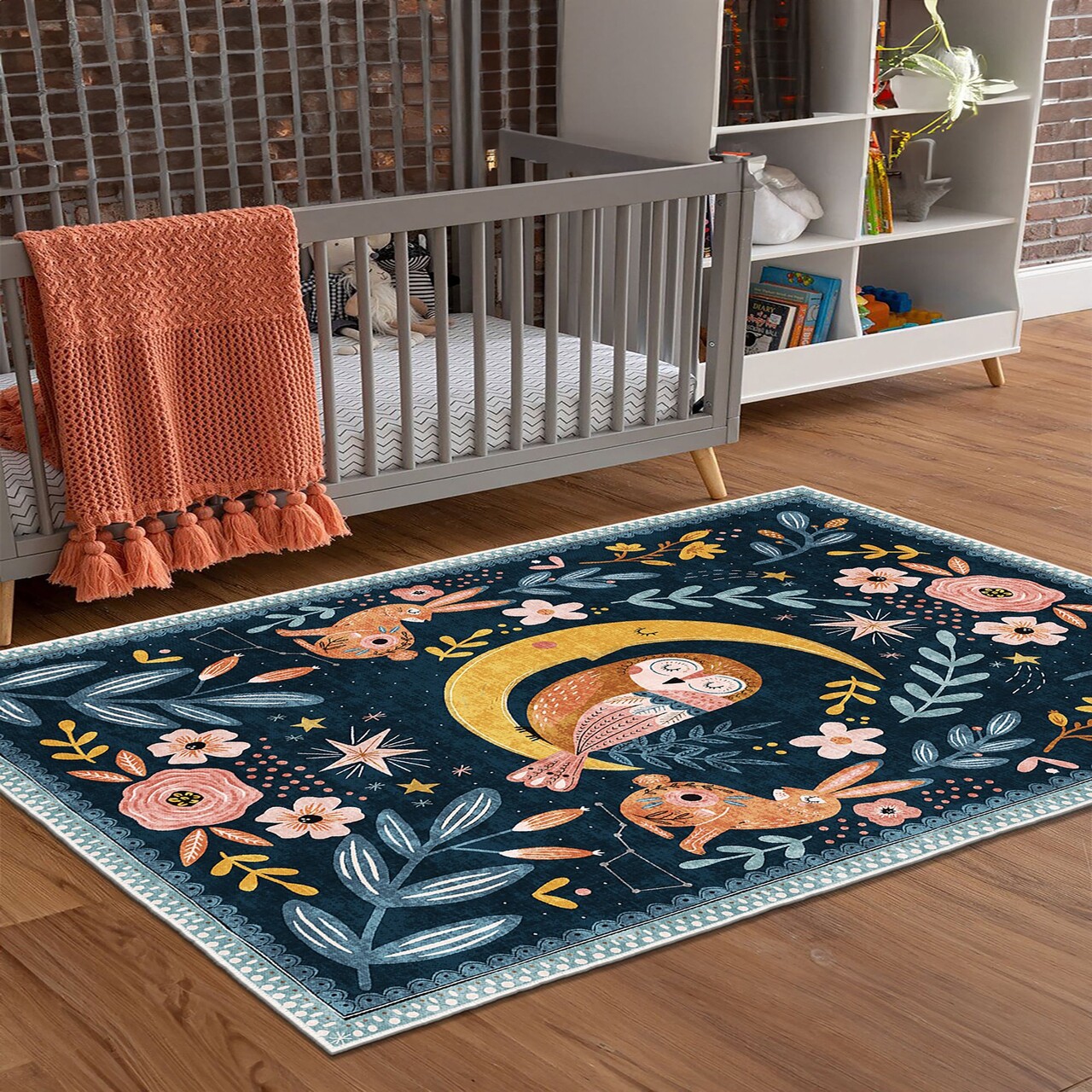 Covor (140 x 220), Wookece1694, 140x220 cm, Albastru navy - view 2