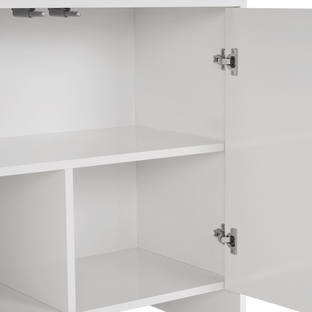 Consola, Nordure, Arlen, 180x80x45 cm, Alb - imagine 6