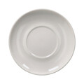 Set 6 cesti de ceai cu farfurie Edge, Tognana, 220 ml, New Bone China, bej