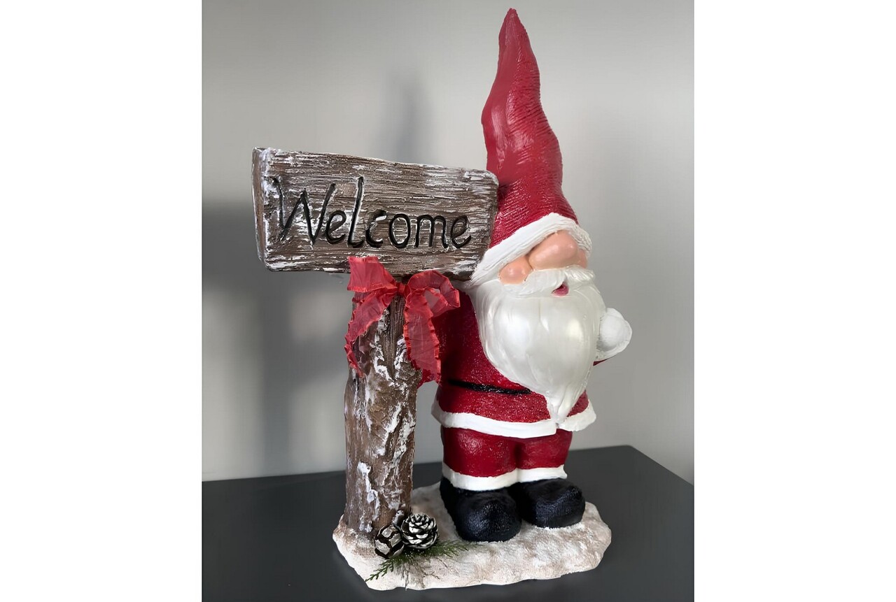 Decoratiune, CY0679, 40x15x45 cm, Poliester, Rosu