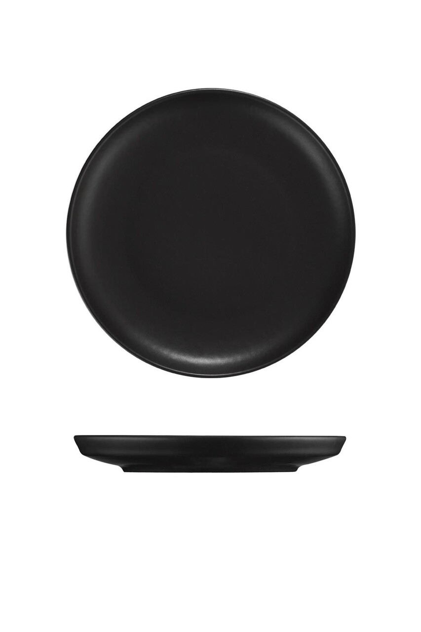 Set de cină (16 bucăți), L'essentiel Maison, 719KTP3344, Farfurie adâncă: 19 x 19 x 5 cm (4 bucăți), Negru mat - view 3