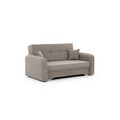 Canapea extensibila 3 locuri, ELTAP, Laine, 155x105x75 cm, lemn/poliester, bej