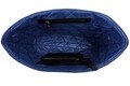 Geanta Juicy Couture 168, 45x13x30 cm, piele ecologica, negru/albastru sax