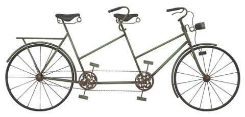Decoratiune de perete tandem, mauro ferretti, 117.5x53 cm, fier