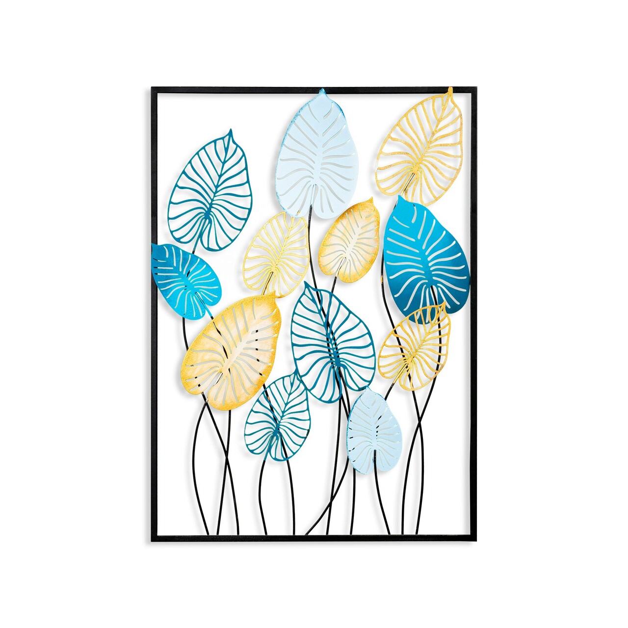 Decoratiune de perete, Atmi 2, 50 x 70 cm, Multicolor - imagine 6