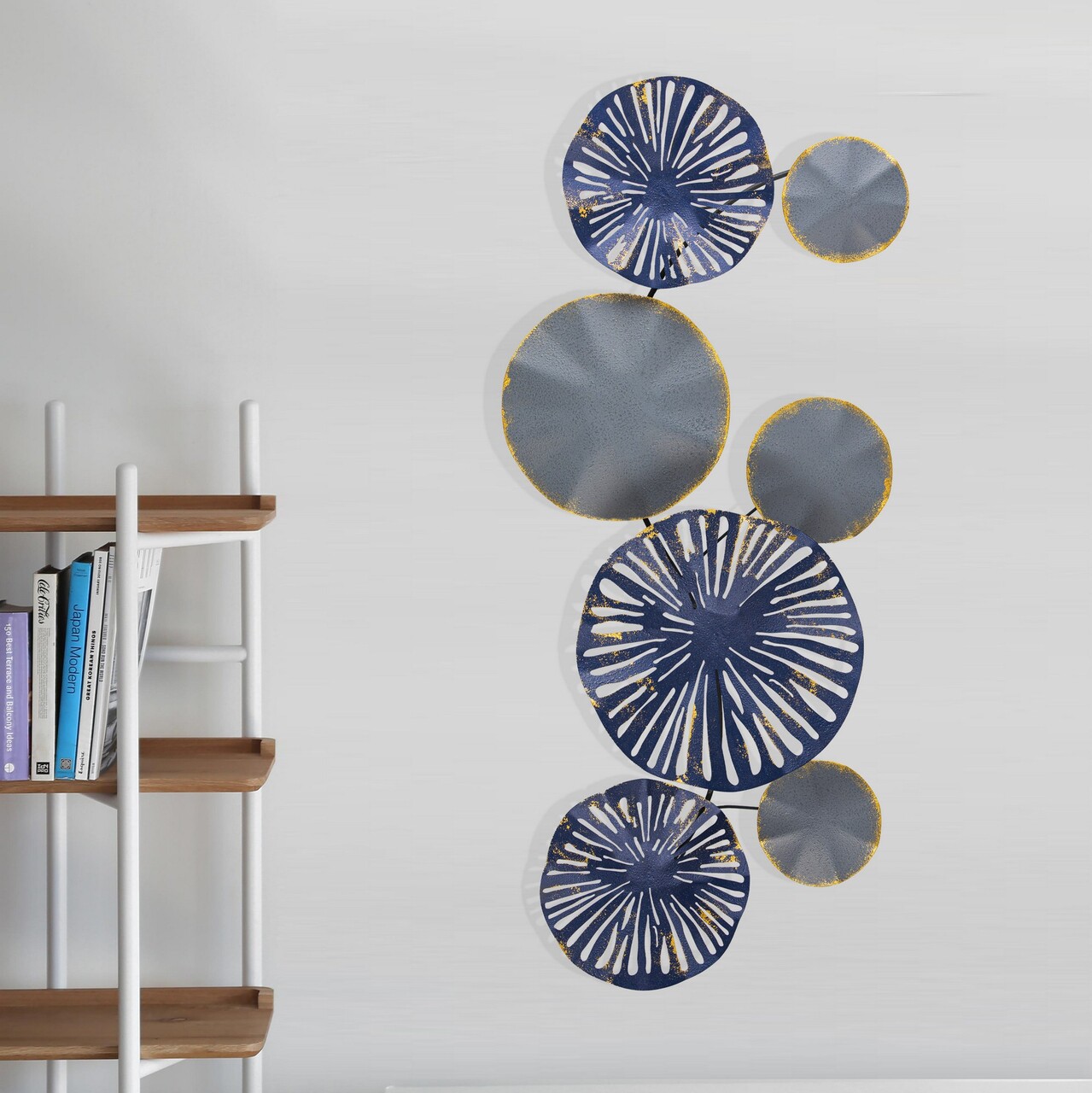 Decoratiune de perete, Astrid, Dimensiuni: 79 x 8 x 35 cm, Multicolor - view 4