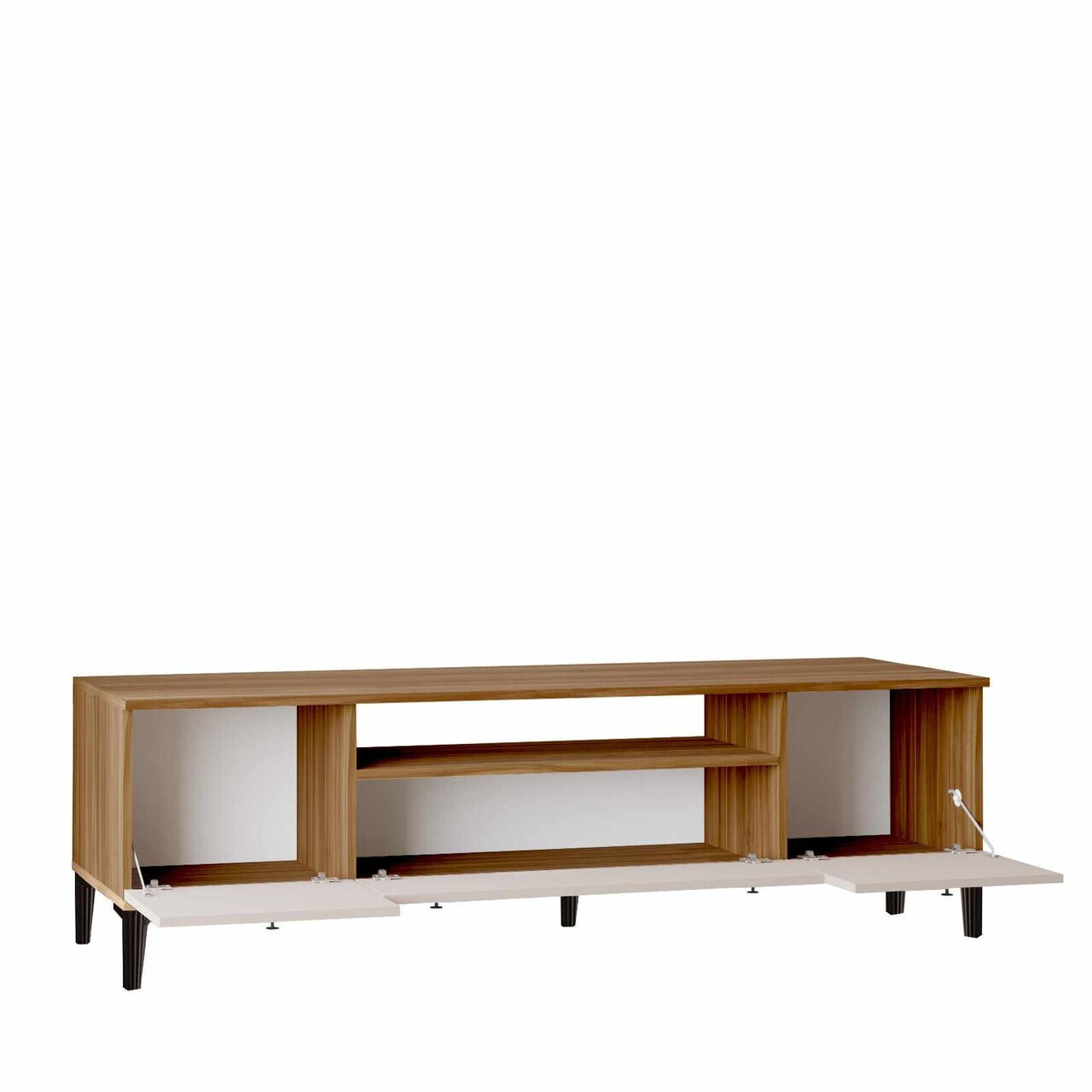 Comoda TV, Hanah Home, Vıs1-Cka, 180x55x44.5 cm, PAL, Maro — imaginea 4
