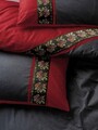 Lenjerie de pat dubla, Lienzo - Anthracite, Cotton Box, Bumbac Ranforce