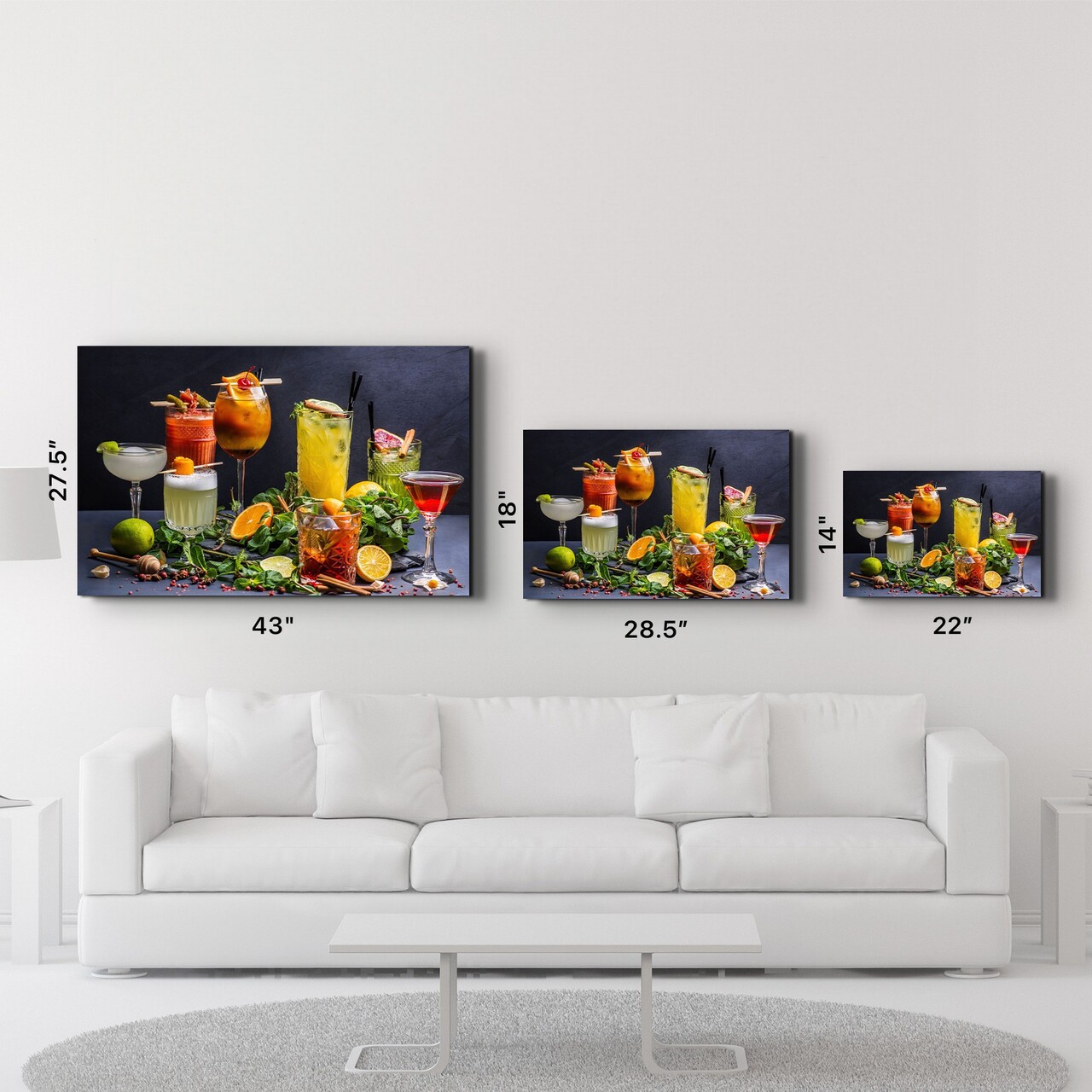 Tablou decorativ, VFT-2051, Dimensiuni: 46 x 72 cm, Multicolor - view 6