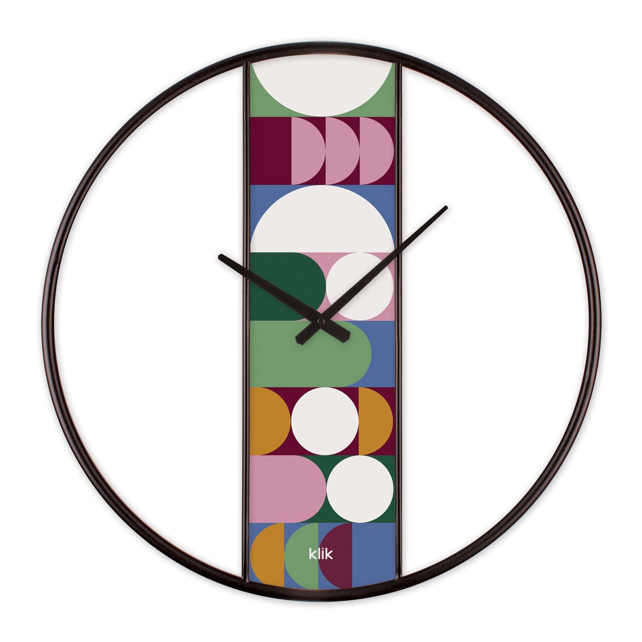 Ceas de perete, Demre, Dimensiune: 62 x 62 cm, Multicolor - view 2