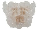 Aplica de perete Ibiscus, Mauro Ferretti, 3 x E14, 20W, 33x17x28 cm, sticla/fier, multicolor