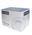 Serviciu de masa 18 piese, Olimpia Vichy Beige, Tognana, portelan, alb/bej