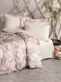 Lenjerie de pat dubla, Layana - Pink, Cotton Box, Bumbac Satinat
