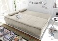 Canapea extensibila, Luigi, Berry, 3 locuri, 211 x 93 x 103 cm, PAL/lemn/poliester, bej
