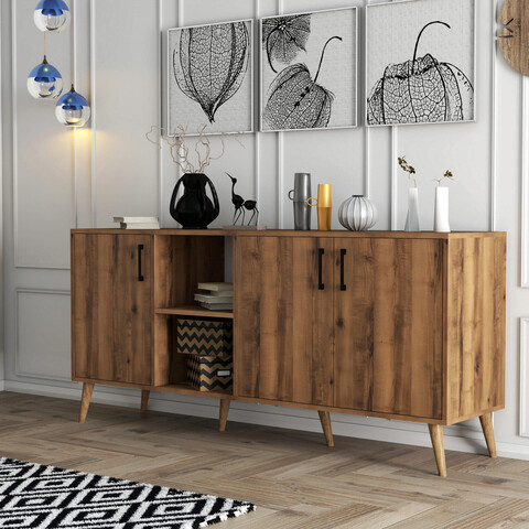 Consola, mezza, exxen, 180x80x45 cm, nuc