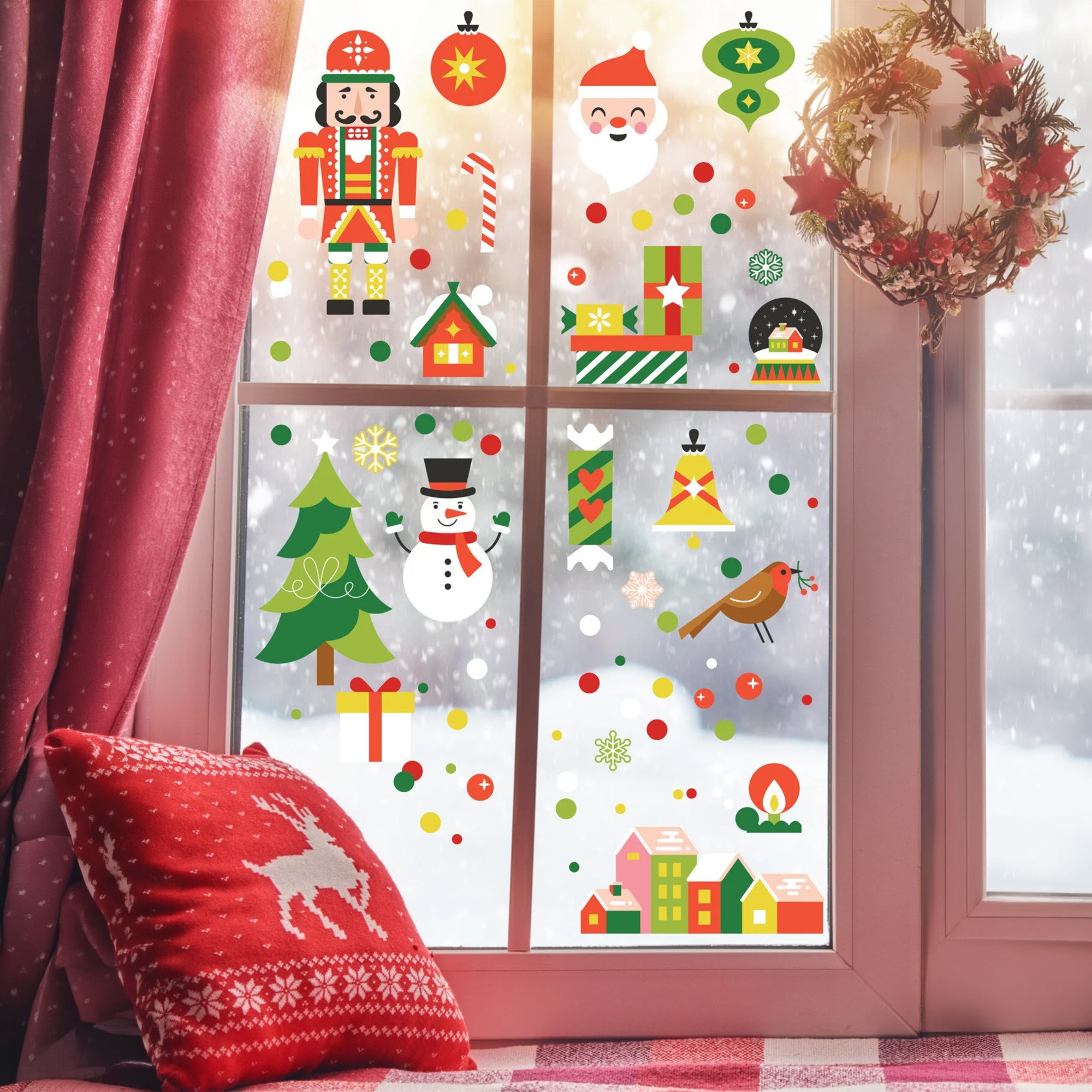 Sticker decorativ, 409013, Dimensiune: 40 x 100 cm, Multicolor