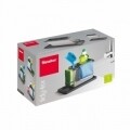 Organizator pentru chiuveta Tidytex, Metaltex, 24x13x14 cm, plastic, gri