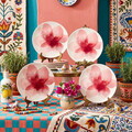 Set farfurii pentru desert, Hermia, 666HAC2221, Portelan, Multicolor