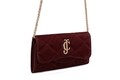 Geanta Juicy Couture 153, 23x5x12 cm, piele ecologica, rosu claret