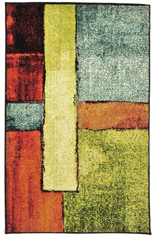 Covor MixColor, Decorino, 67x120 cm, polipropilena, multicolor