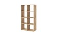 Raft de perete ELTAP, Postto, 80x40x150 cm, PAL/PVC, stejar