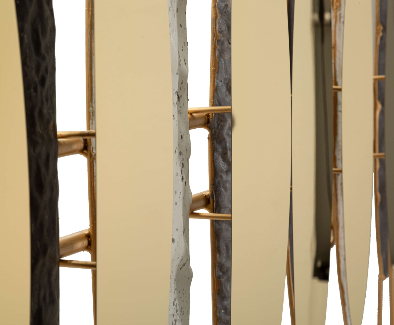 Decoratiune de perete Oligram, Mauro Ferretti, 149x5x70 cm, fier, multicolor
