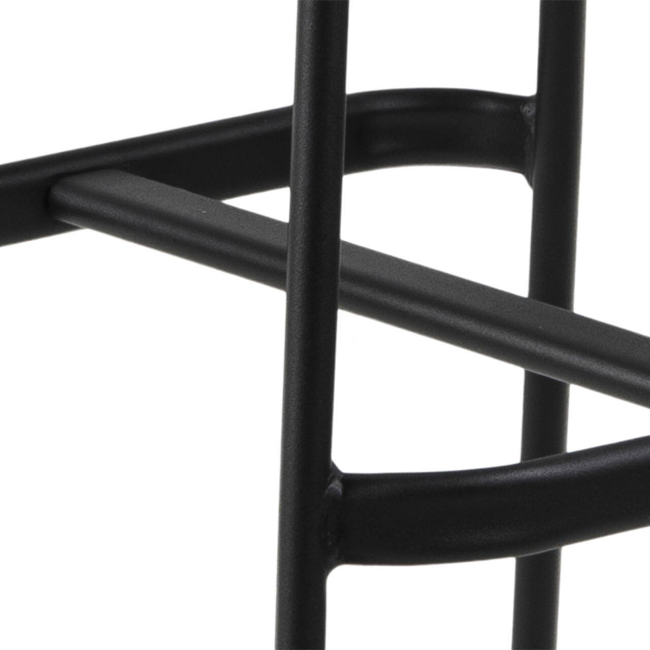 Scaun de bar Oregon, Actona, 46.5x50x103 cm, piele ecologica/otel, brandy retro - view 3