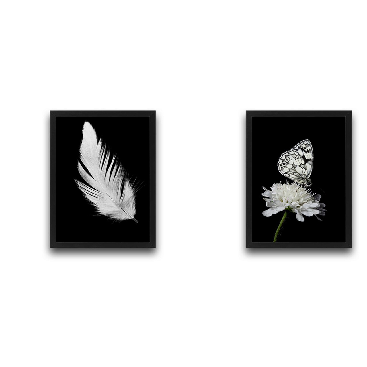 Set 2 tablouri decorative, Be Free Set, PAL, Hartie, Multicolor - 1 | YEO