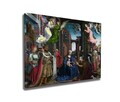 Tablou decorativ, WY311 (70 x 100), Amestec bumbac, Canvas imprimat, Multicolor