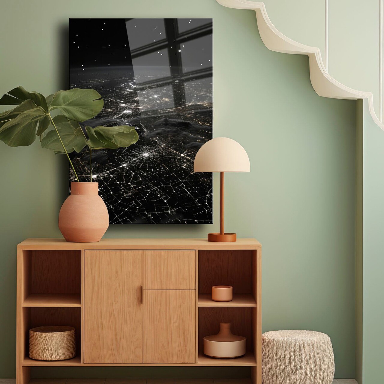 Tablou decorativ, Camtbl-001, 50 x 70 cm, Multicolor - view 2