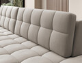 Coltar extensibil stanga 3 locuri ELTAP, LT-18SO, Blezalt, 240x150x82 cm, lemn/poliester, bej deschis