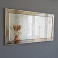Oglinda decorativa A330Y, Neostill, 130x62 cm, argintiu