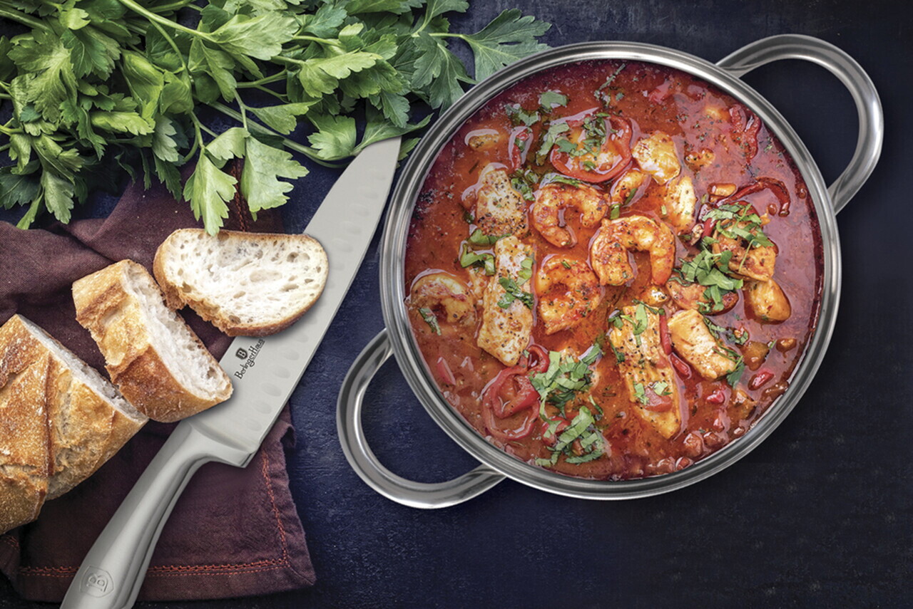 Oala cu capac Berlinger Haus, Silver Jewellery, 18 cm, 2.6 L, inox, argintiu - imagine 6