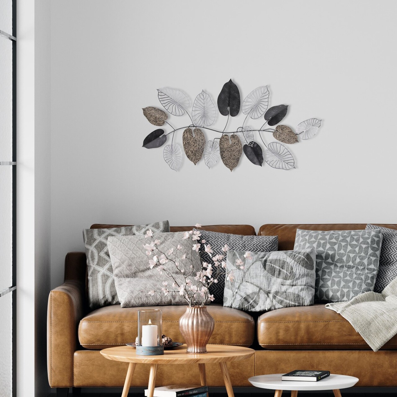 Decoratiune de perete, Furize 3, Dimensiuni: 120 x 4 x 63 cm, Multicolor - view 2