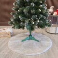 Brad artificial Christmas Deluxe by Sersimo, Crystal nins cu merisoare, 2D, 150cm