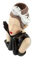 Figurina /sculptura decorativa Woman Hollywood -A, Mauro Ferretti, 17x14x30.5 cm, polirasina, multicolor