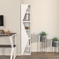 Corp biblioteca, Zena Home, Arrow, 31.8x165x31.8 cm, PAL, Alb