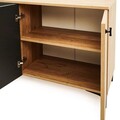 Consola, Tuvalle, Tuval 072, 140x69.2x38 cm, Stejar / Antracit