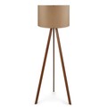 Lampadar, Insignio, 780SGN2479, 70% MDF/30% tesatura PVC, Maro / Maro