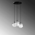 Lustra, Fulgor, 942FLG1647, Metal, Negru