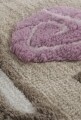 Set 2 covorase de baie, Chilai, Dantel - Beige