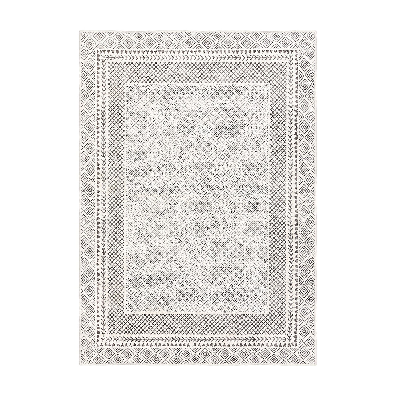 Covor, Kece-Fr98, 160x230 cm, Bej — imaginea 7