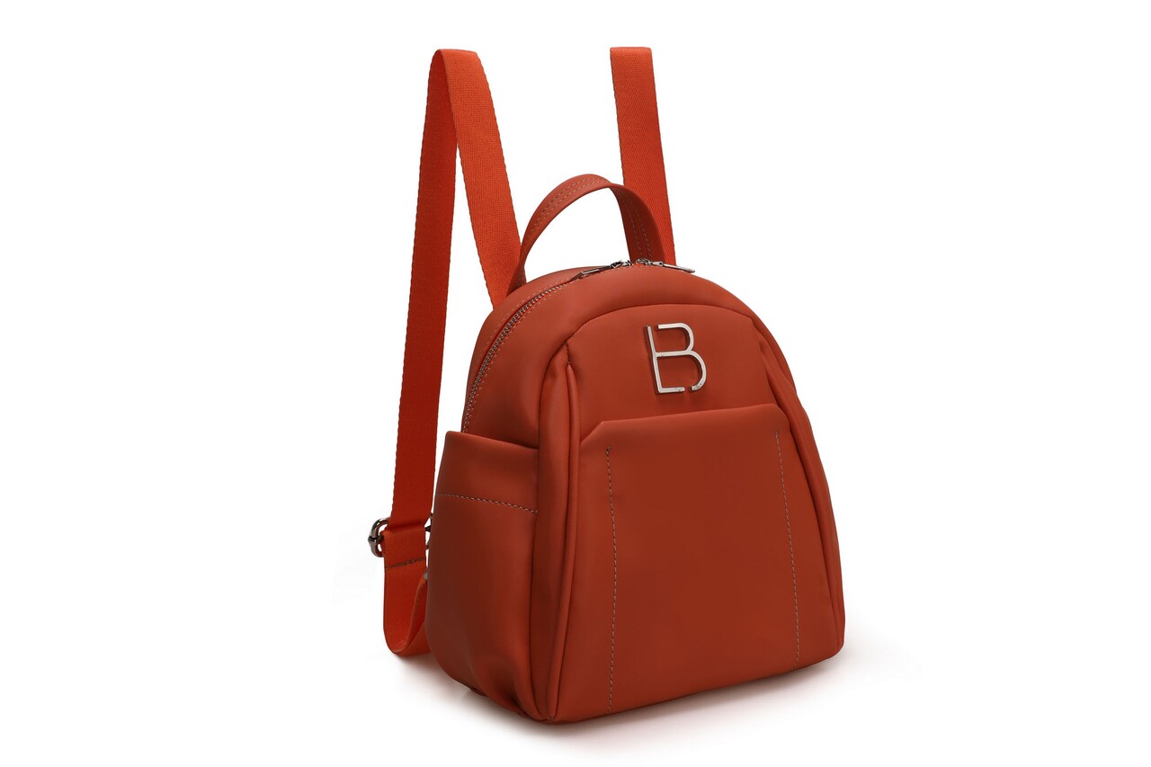 Rucsac Orange piele ecologica portocaliu