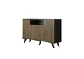 Consola, Cordelia, FRN-9004-1, Lemn / Negru / Pin Atlantic
