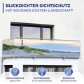 Folie paravan pentru balcon si gradina North Sea Coast, Maximex, 500x85 cm, PVC/poliamida, multicolor