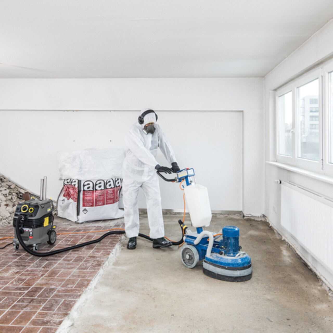 Aspirator umed-uscat profesional NT 30/1 Tact Te H, Karcher, gri — imaginea 7